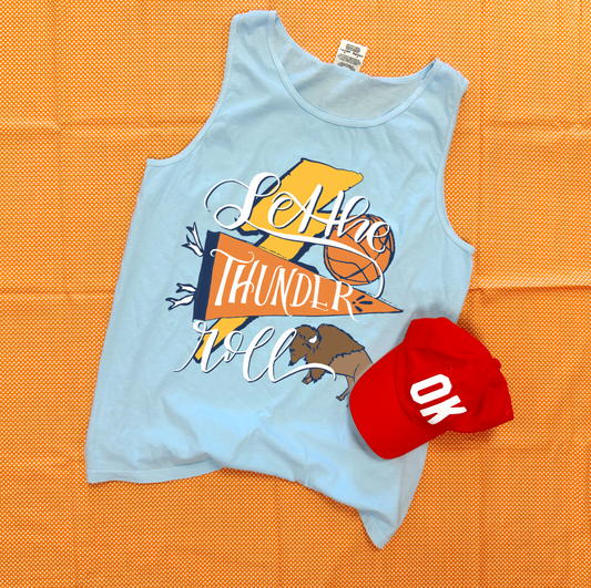 SWEET TEE TUESDAY: Let the Thunder Roll (COMFORT COLORS TANK TOP)