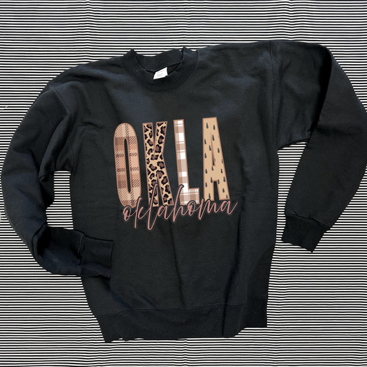 OKLAHOMA 2025: OKLA Fall Mixed Patterns (ULTIMATE SWEATSHIRT)