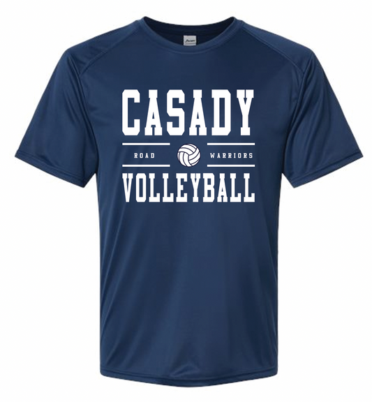 CASADY VOLLEYBALL 2025: "Road Warriors" - ADULT DRI-FIT TEE