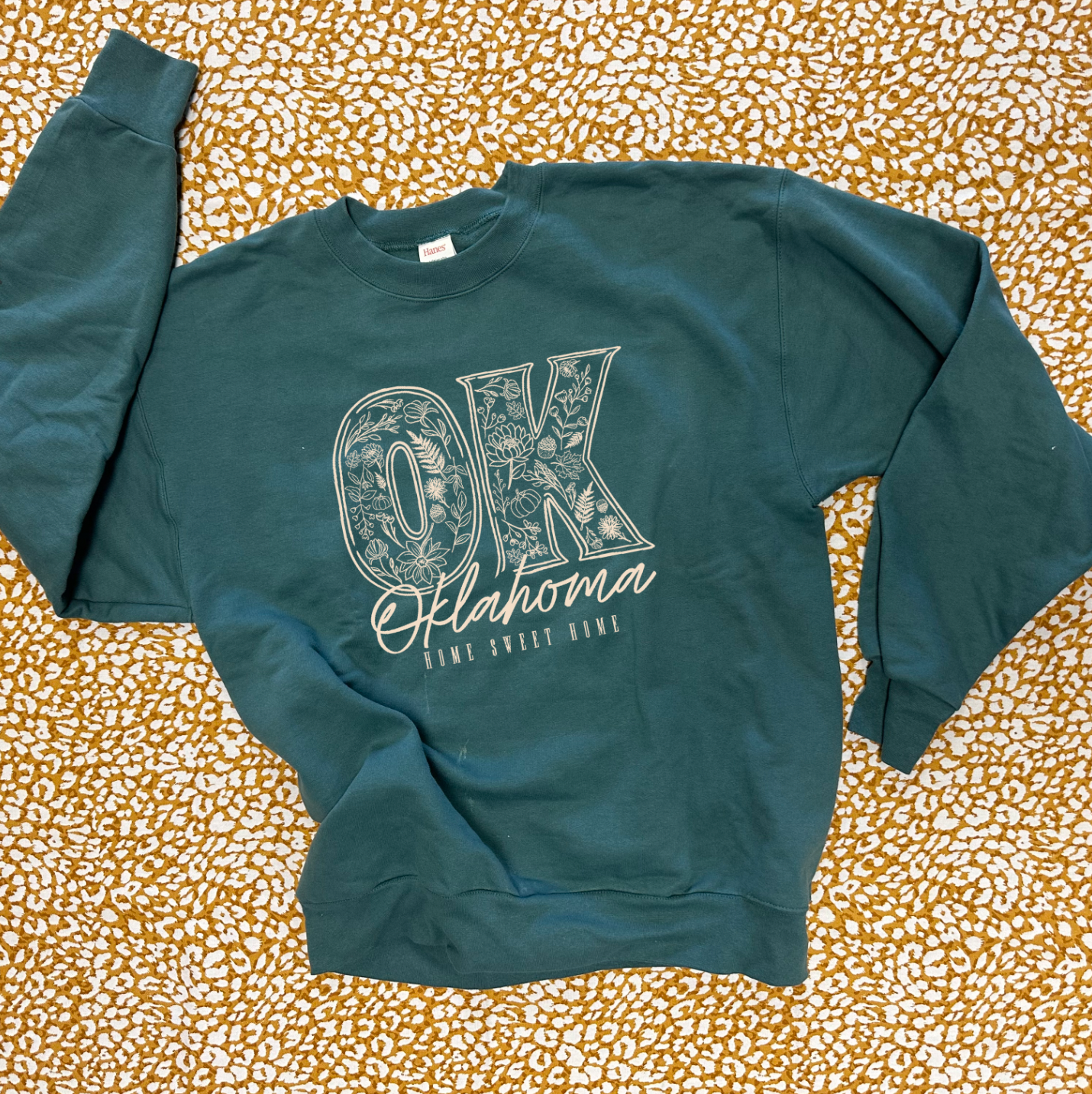 SWEET TEE TUESDAY: OK Fall Chalk Art - Home Sweet Home (SWEATSHIRT)