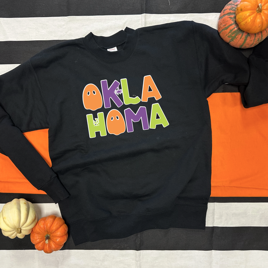 SWEET TEE TUESDAY: OKLAHOMA Whimsical Halloween (ULTIMATE SWEATSHIRT)