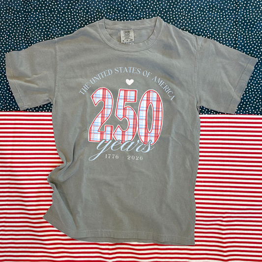AMERICAN SPIRIT 2026: USA *250 Years* (COMFORT COLORS SHORTSLEEVE)