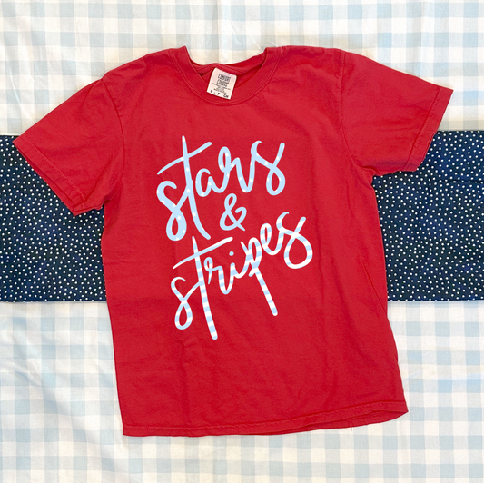 AMERICAN SPIRIT 2026: Stars & Stripes (COMFORT COLORS SHORTSLEEVE)