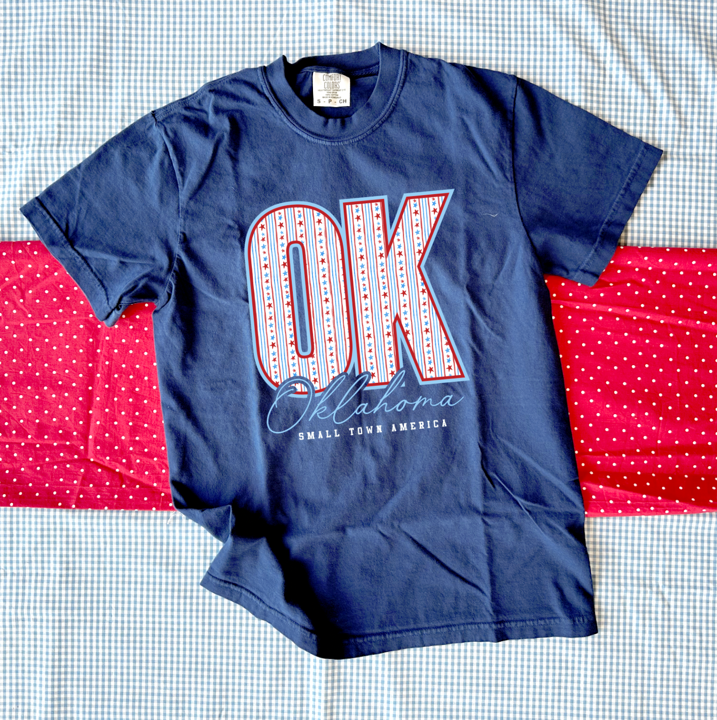 AMERICAN SPIRIT 2026: OK Small Town America (COMFORT COLORS SHORTSLEEVE)