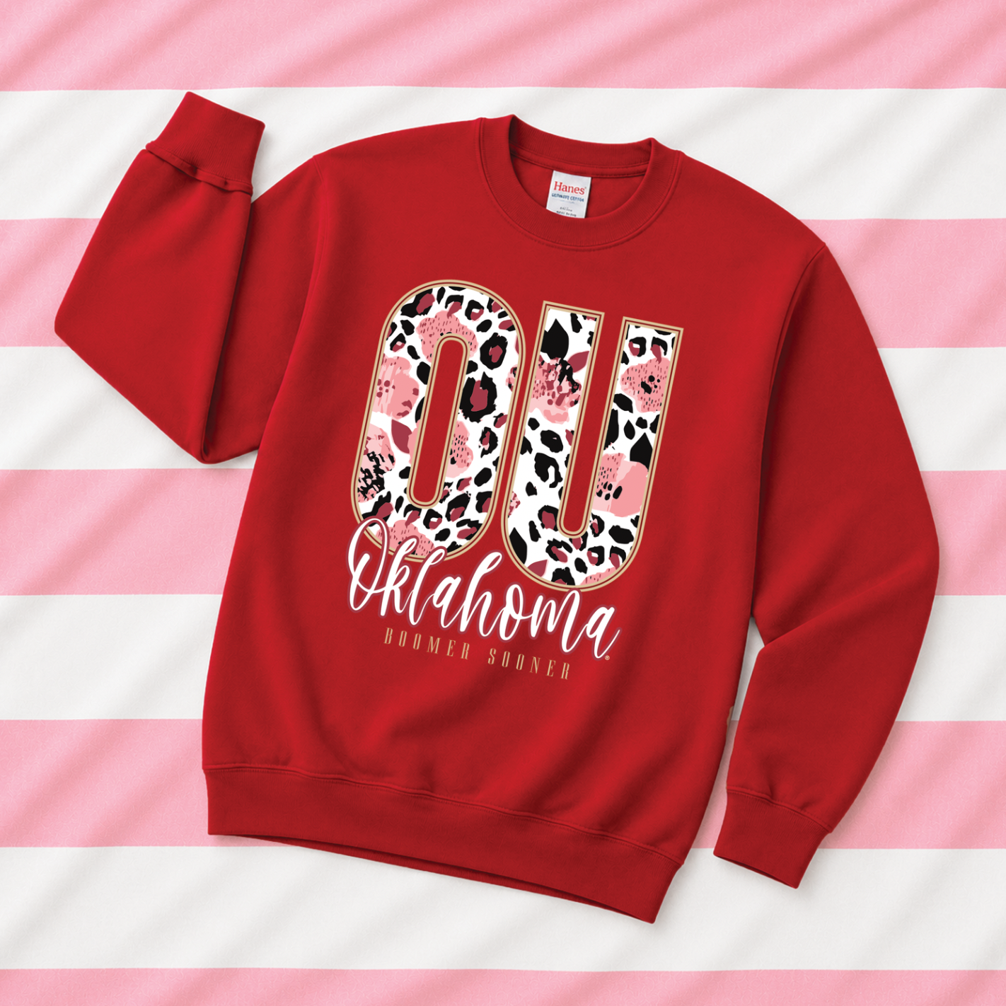 UNIV. of OKLAHOMA 2026: OU Mixed Pattern 2026 (SWEATSHIRT)