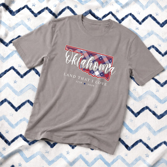SWEET TEE TUESDAY: OKLAHOMA LAND THAT I LOVE (COMFORT COLORS - SHORTSLEEVE)