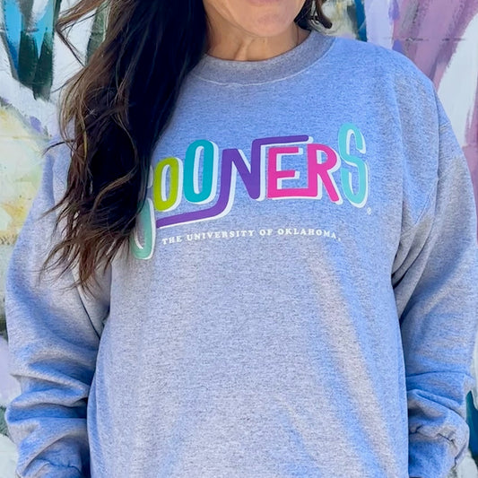 UNIV. OF OK (Spring 2023): Summertime Sooners (SWEATSHIRT)