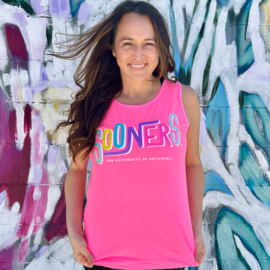 UNIV. OF OK (Spring 2023): Summertime Sooners (TANK TOP)