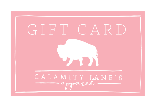 (PHYSICAL VERSION) Calamity Cash • Gift Card