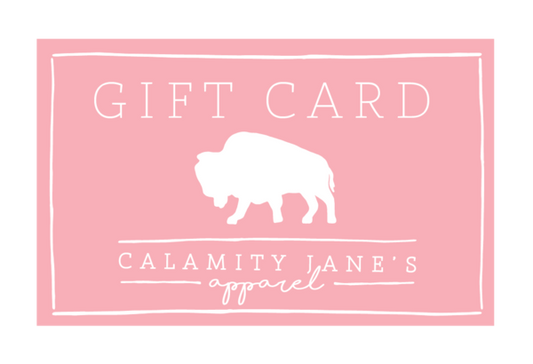 (PHYSICAL VERSION) Calamity Cash • Gift Card