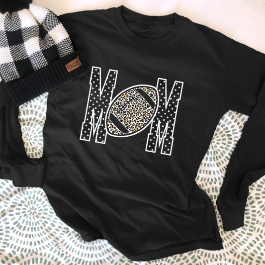 SPORTS LIFE (FALL 2022): Leopard Football MOM (LONGSLEEVE)