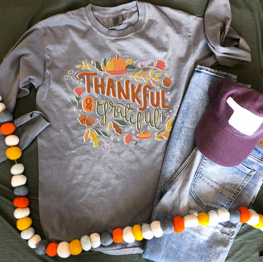 THANKSGIVING: Thankful & Grateful (LONGSLEEVE)