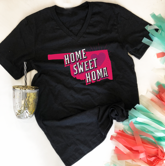 ST: Home Sweet OKLAHOMA (BASIC VNECK)