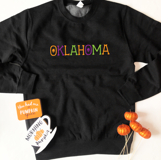 ST: Oklahoma "Skeletons" (SWEATSHIRT)