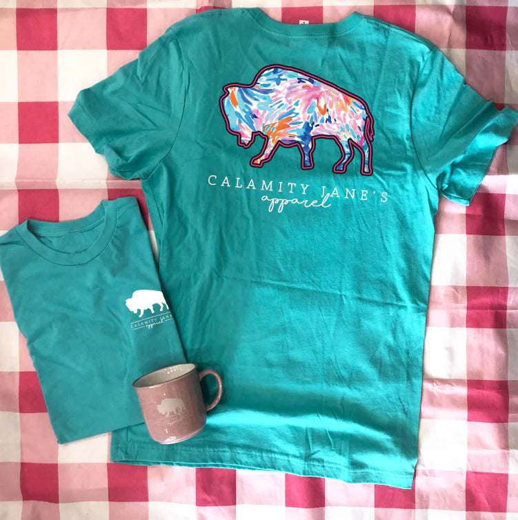CJ LOGO 2023: Spring Abstract Floral (CREW NECK)