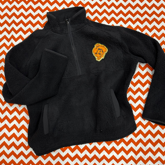 OK STATE UNIV. 2023: Pistol Pete Sherpa 1/4 Zip Pullover