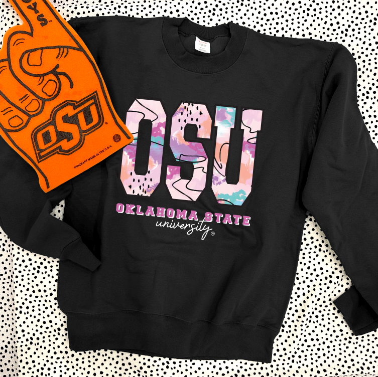 OK STATE (Spring 2023): OSU Bright Mixed Media (SWEATSHIRT)