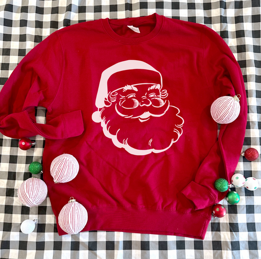 CHRISTMAS: Vintage Santa - SWEATSHIRT