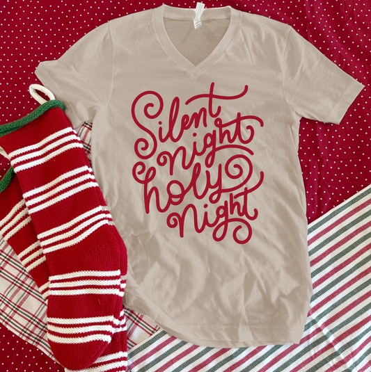 CHRISTMAS: Silent Night, Holy Night - VNECK