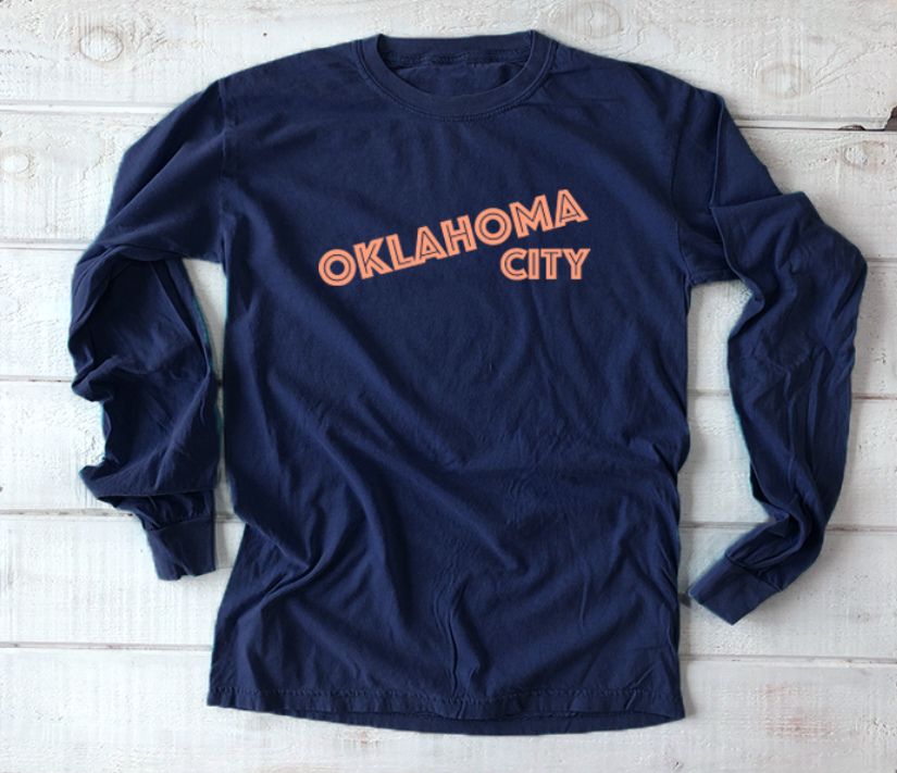 OKC SPIRIT: Simple Text - Comfort Longsleeve